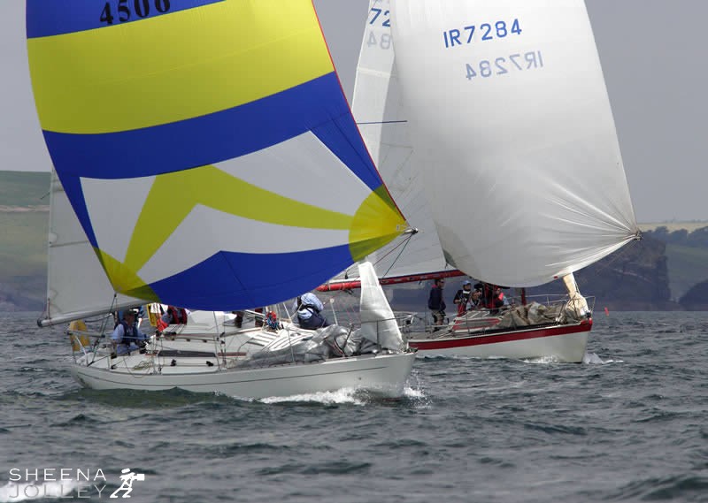 Spinnakers Flying - Sovereigns Week.jpg - Spinnakers Flying during racing in Sovereigns Week